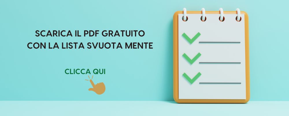lista svuota mente