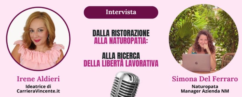 intervista simona del ferraro
